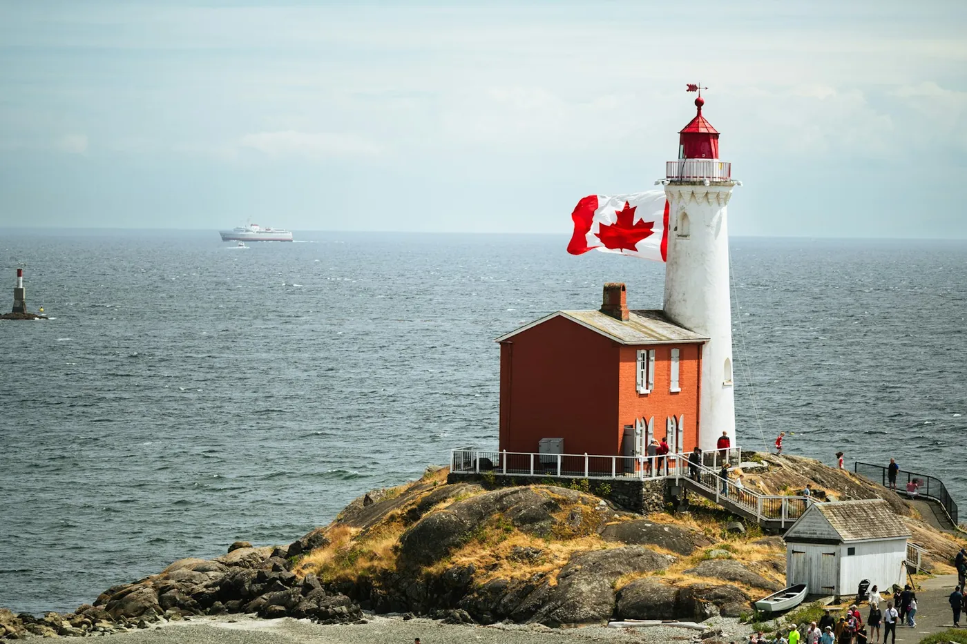 Fisgard Lighthouse in Colwood, Greater Victoria